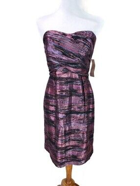 Shoshanna Strapless Short Bodycon Cocktail Dress NWT